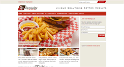 Desktop Screenshot of hbspecialtyfoods.com